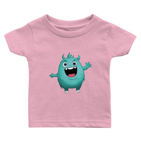 Tosca Blue Monster Baby T Shirts