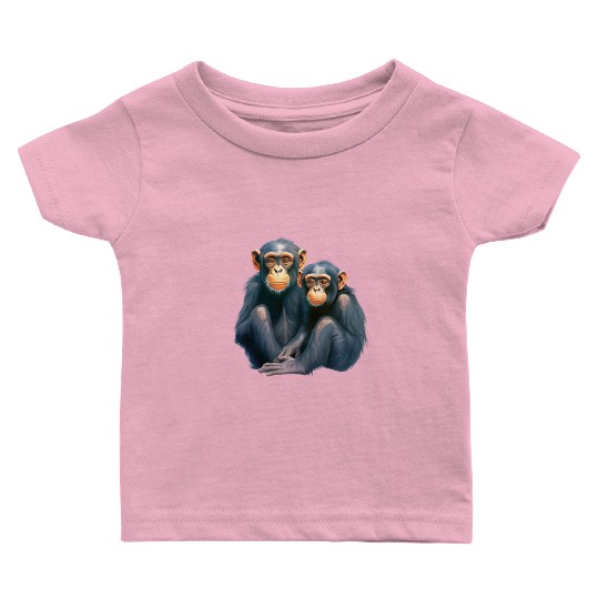 Cute Monkey for Kids for a Kid Baby T Shirts
