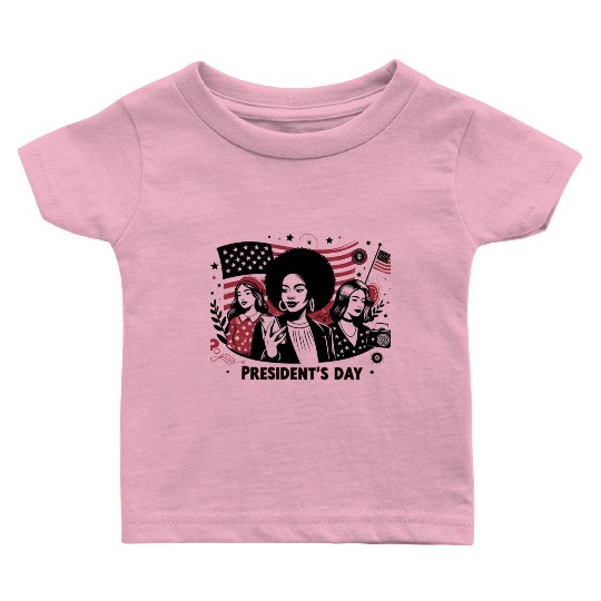 history of us presidents day Baby T Shirts