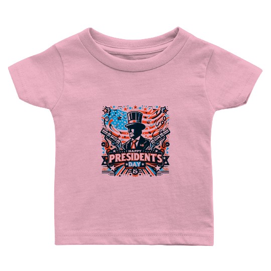 history of us presidents day Baby T Shirts