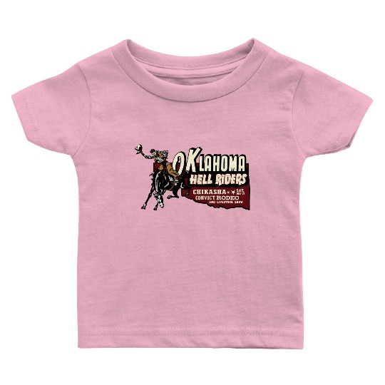 Vintage Convict Rodeo Oklahoma Baby T Shirts