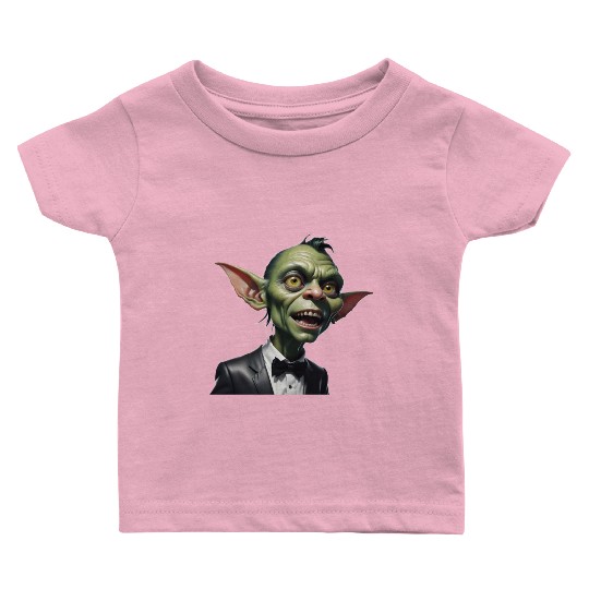 Green Goblin with Tuxedo Baby T Shirts