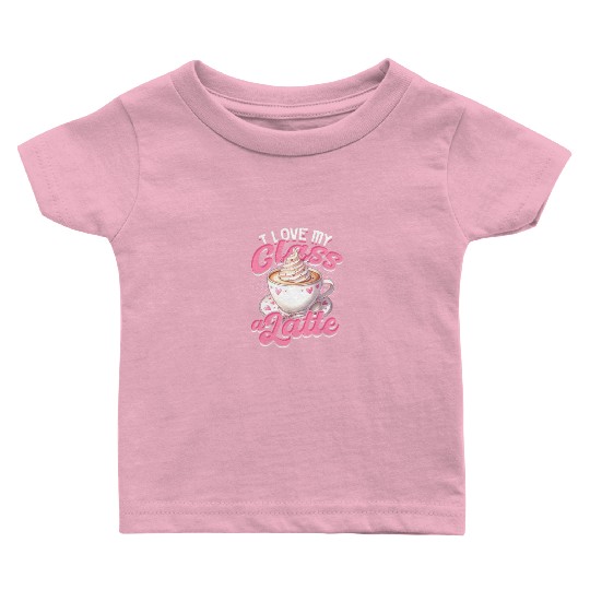 I Love My Class A Latte Coffee Teacher - Education Baby T Shirts