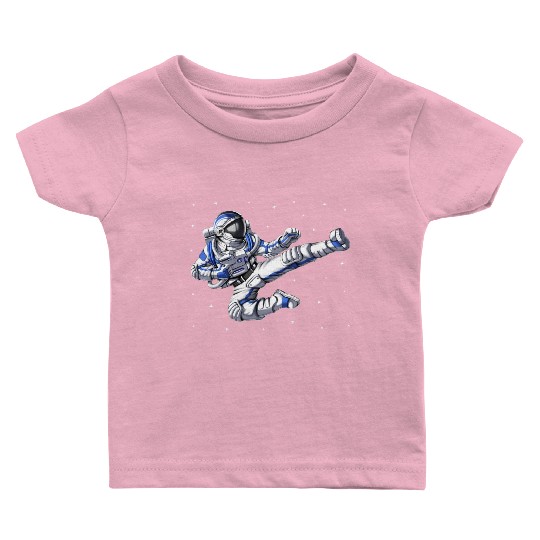 Astronaut Karate Baby T Shirts