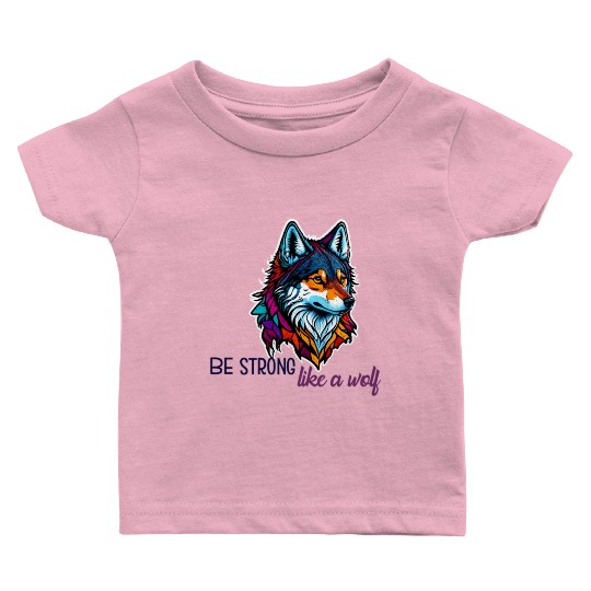 Wolf inspired Baby T Shirts collection.