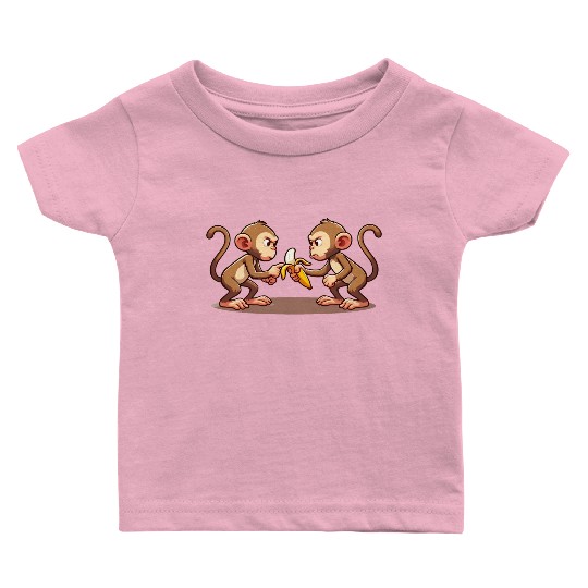 Monkey Business: Bananarchy Baby T Shirts