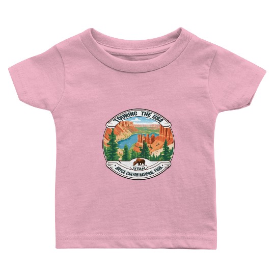 Touring The USA : Bryce Canyon Baby T Shirts