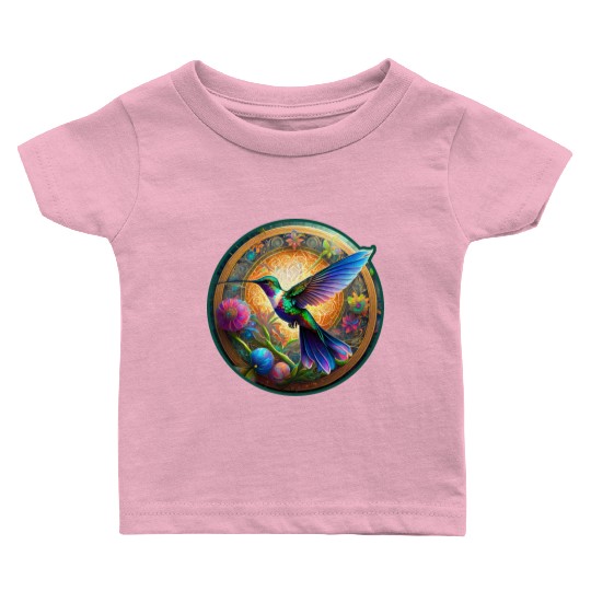 aiTee Hummingbird 01 Baby T Shirts
