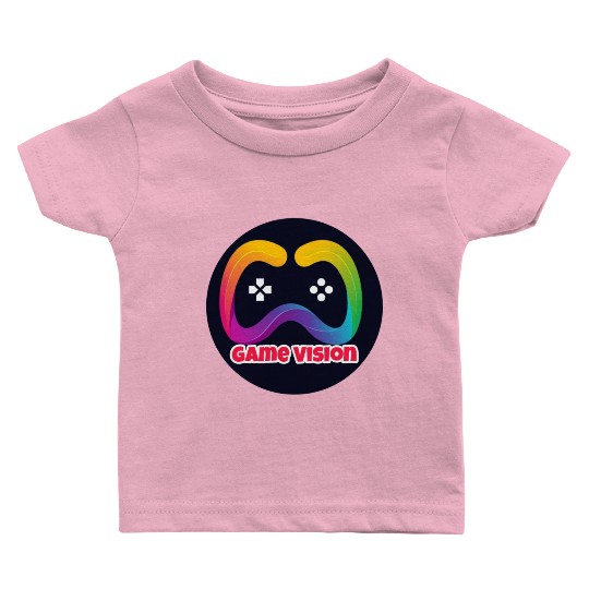 Game Vision Official YouTube Channel Logo Baby T Shirts