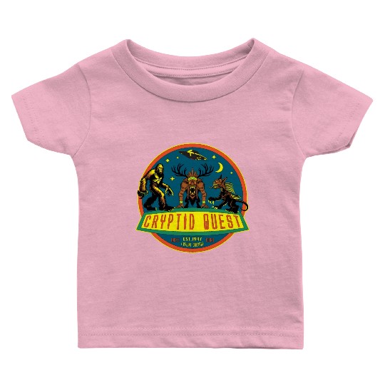 Cryptid Quest Baby T Shirts