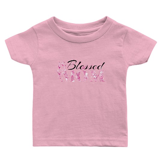 Blessed by Design: A Mother's Elegance Baby T Shirts