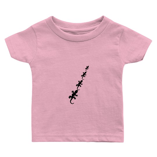 "Lizard Lounge: Embrace Reptilian Chic" Baby T Shirts