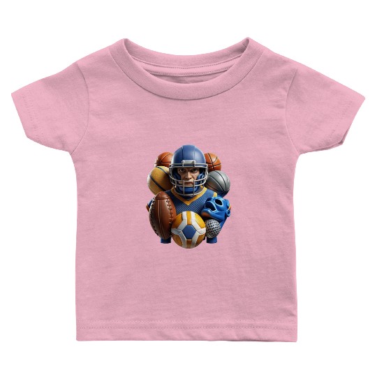 Game Day Champ Representing College Athletics Baby T Shirts