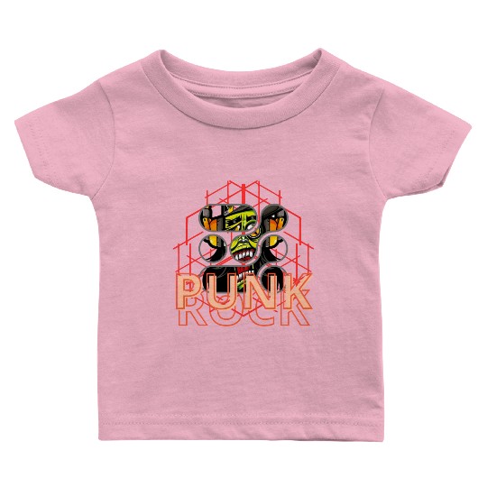 Punk Rock Streetwear Baby T Shirts
