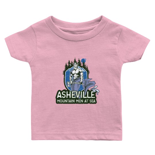 Asheville mountain men at sea Baby T Shirts