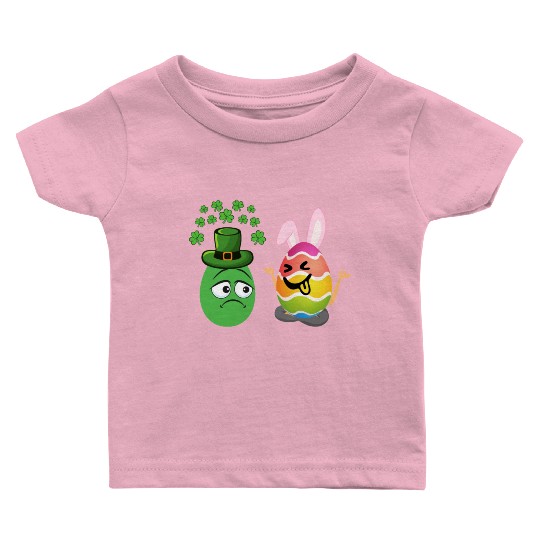 Easter Meets St. Patrick's A Festive Holiday Fusio Baby T Shirts