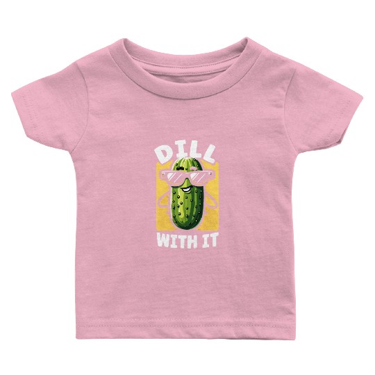 Pickle Lover Funny Pickle Dill pickle Pickled Baby T Shirts