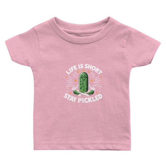 Pickle Lover Funny Pickle Dill pickle Pickled Baby T Shirts