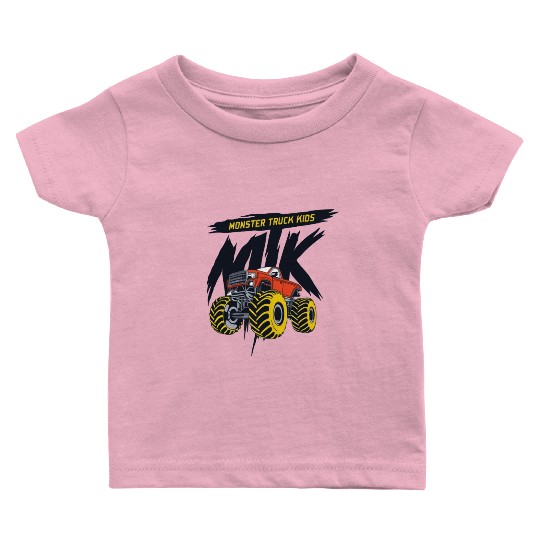 monster trucks kids Baby T Shirts