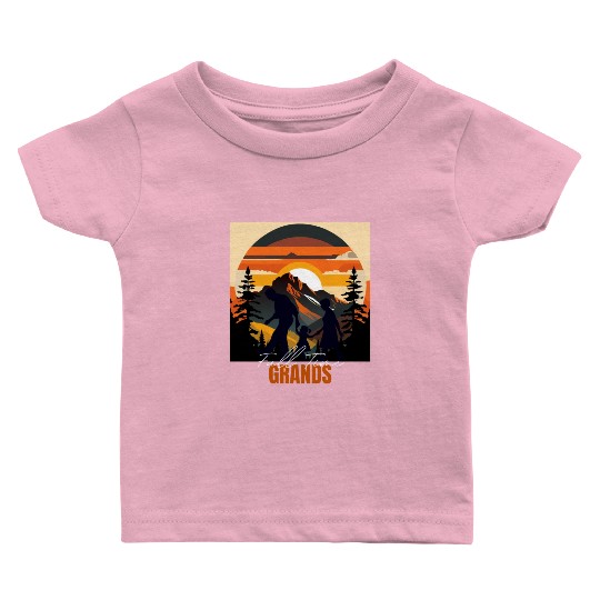 Full time Grands - Funny Grandparents Baby T Shirts