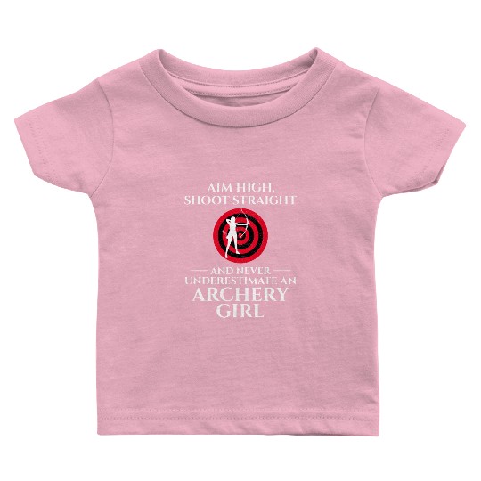 Archery Targets Archer Bullseye Shooting Sport Baby T Shirts