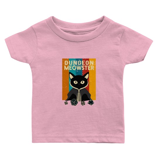 Dungeon Meowster Baby T Shirts