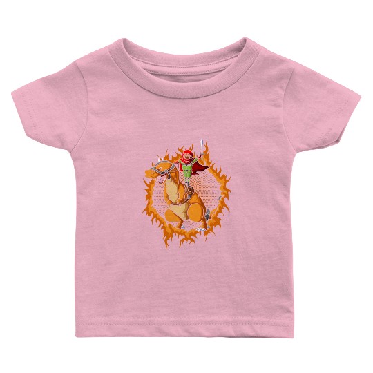 The Assassin With Tyrannosaurus Rex Baby T Shirts