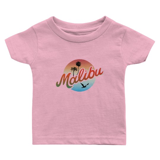 Malibu gradient Baby T Shirts