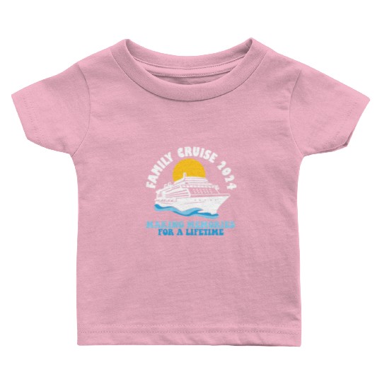 Family Cruise 2024 Voyage Cruising Tour Matching Baby T Shirts