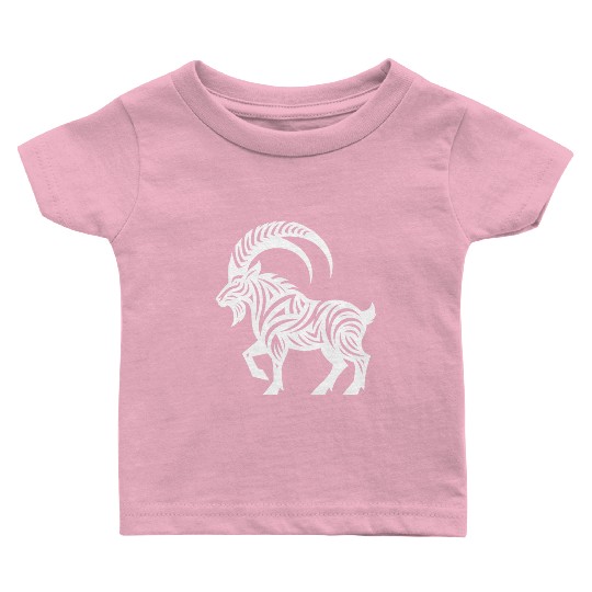 Capricorn Tattoo Style Baby T Shirts