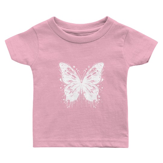 Pretty Tattoo Kids Style Butterfly Baby T Shirts
