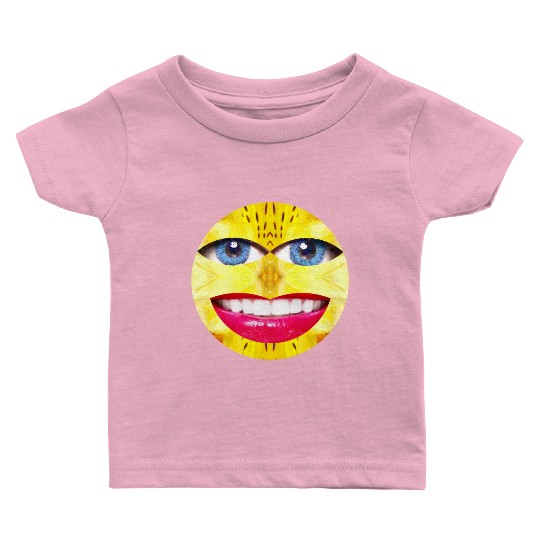Smile Face Have a Nice Day Promote Happiness Joy Baby T Shirts