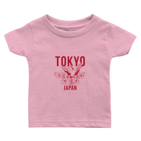tokyo japan city japanese anime manga Baby T Shirts