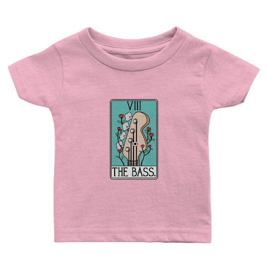 Bass Guitar Tarot Card Funny - Rock and Roll Baby T Shirts