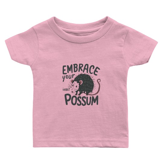 Embrace your inner possum Street Cats Squad Baby T Shirts