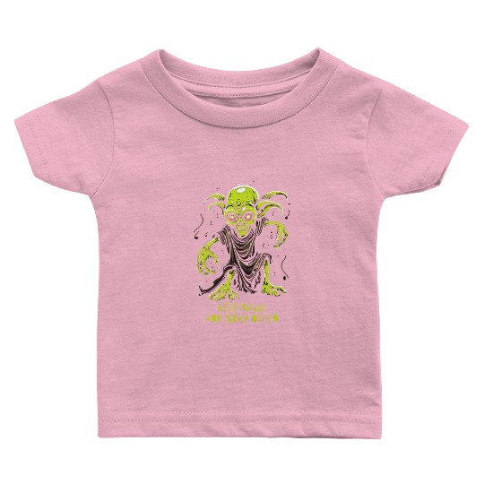 Keep Calm and Stay Green Goblin Baby T Shirts