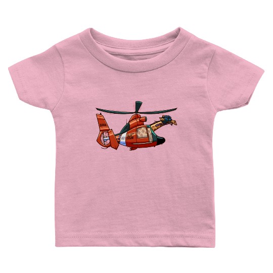 US Coast Guard Giraffe Tyler Baby T Shirts