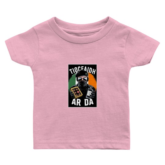 Irish Fathers Day - Tiocfaidh Ár Lá Baby T Shirts