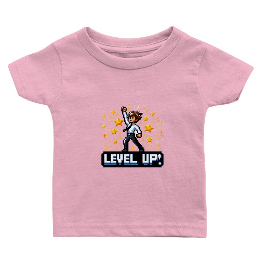 Game On: Triumphant Ascension - Level Up Baby T Shirts