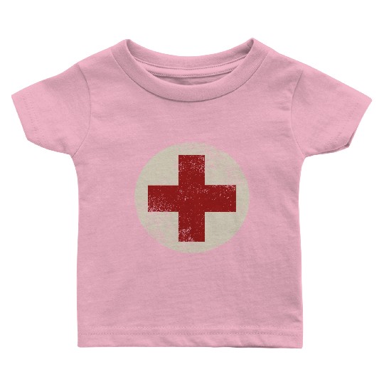 WW2 Combat Medic Symbol Baby T Shirts