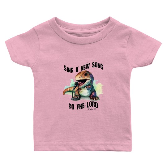 DLM KIDS SING A NEW SONG B1U Baby T Shirts