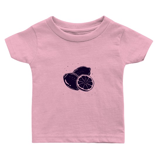 Citrus - Fruit - Orange - Lime - Grapefruit - Lemo Baby T Shirts
