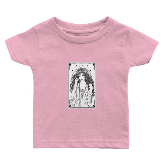 Tarot Card Astrology Occult Mystical Baby T Shirts