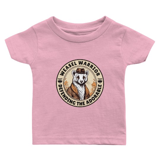 Weasel Warrior Baby T Shirts