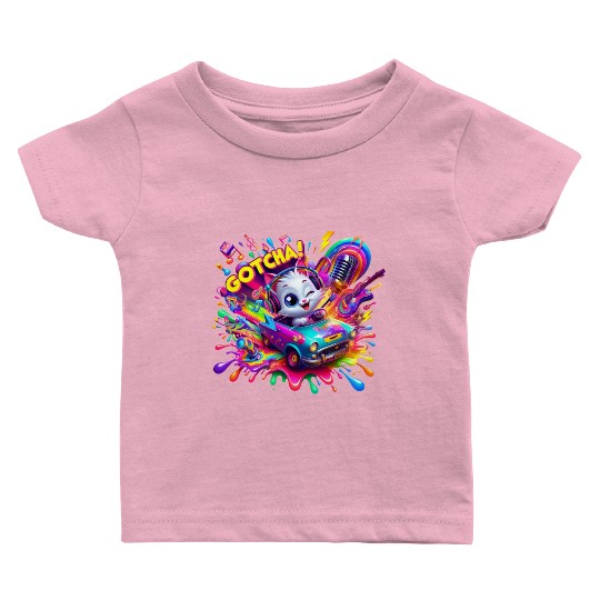 Galactic Vibes: Plosion of Splashes - GoTcha! Baby T Shirts