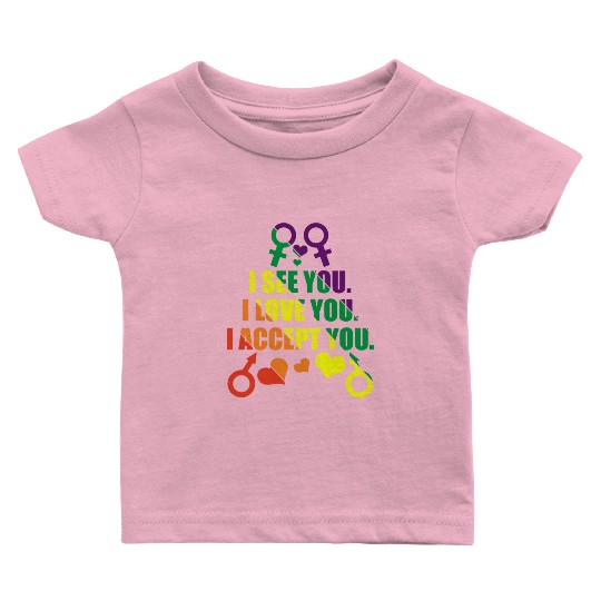 Pride month LGBTQ Baby T Shirts