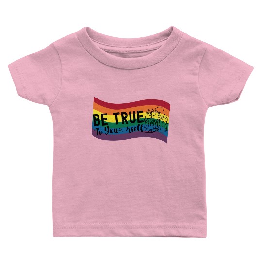 Authentic Love: Celebrating Pride Month Baby T Shirts