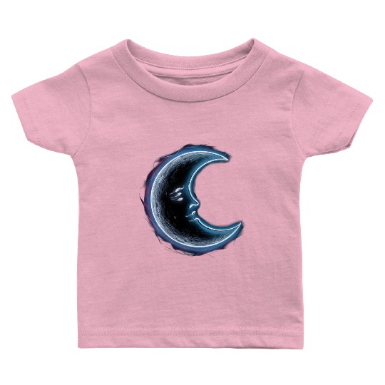 Neon moon Baby T Shirts
