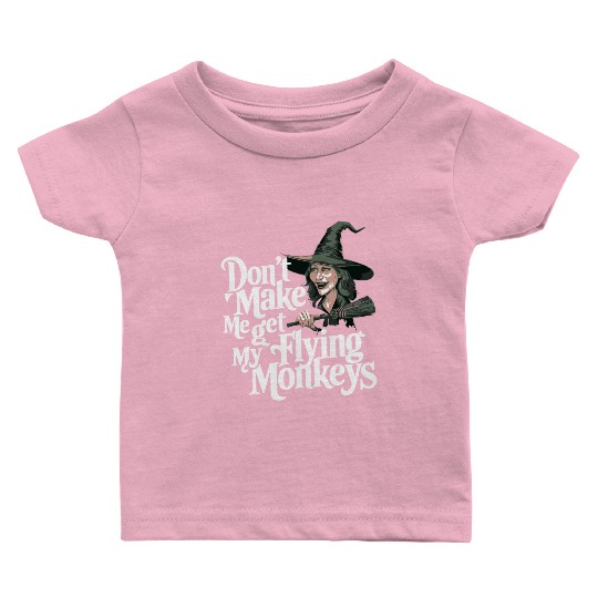 Wicked Witch Flying Monkeys Baby T Shirts