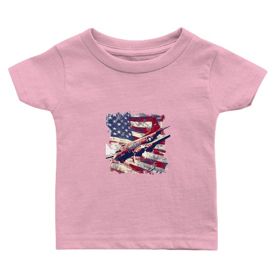 yankee, lady, world war 2 Baby T Shirts